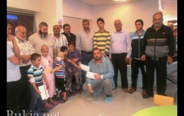جمعية الشفاعة والرحمة تعايد مرضى السرطان بايخيلوف