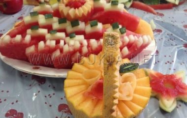 دورة تنسيق فواكه بنادي الشفاعة والرحمة كفرقرع